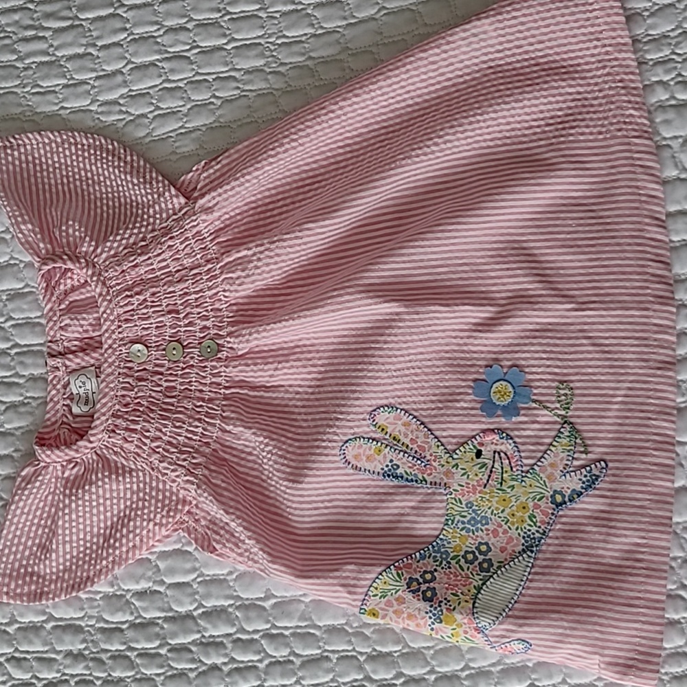 Mudpie bunny dress